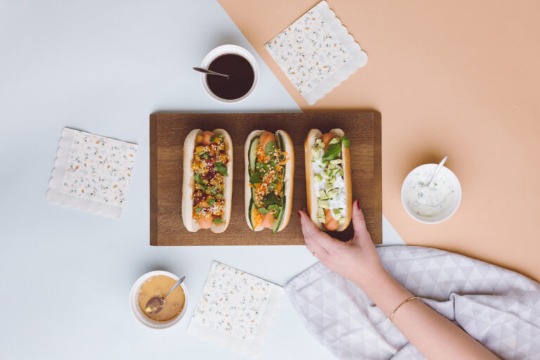 Hot Dogs con sabores por El Recetario