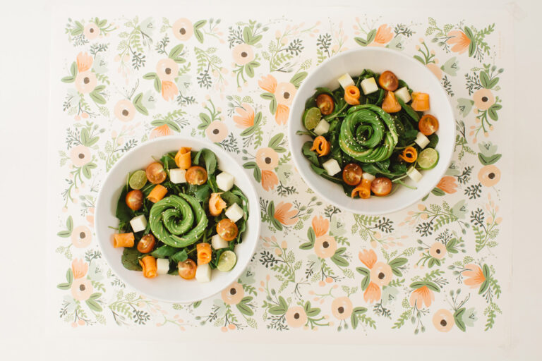 Ensalada de Salmón y Flor de Palta