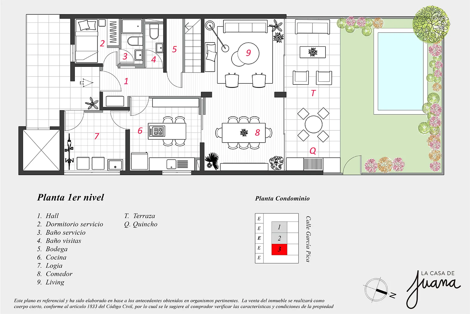 Townhouse Garcia Pica