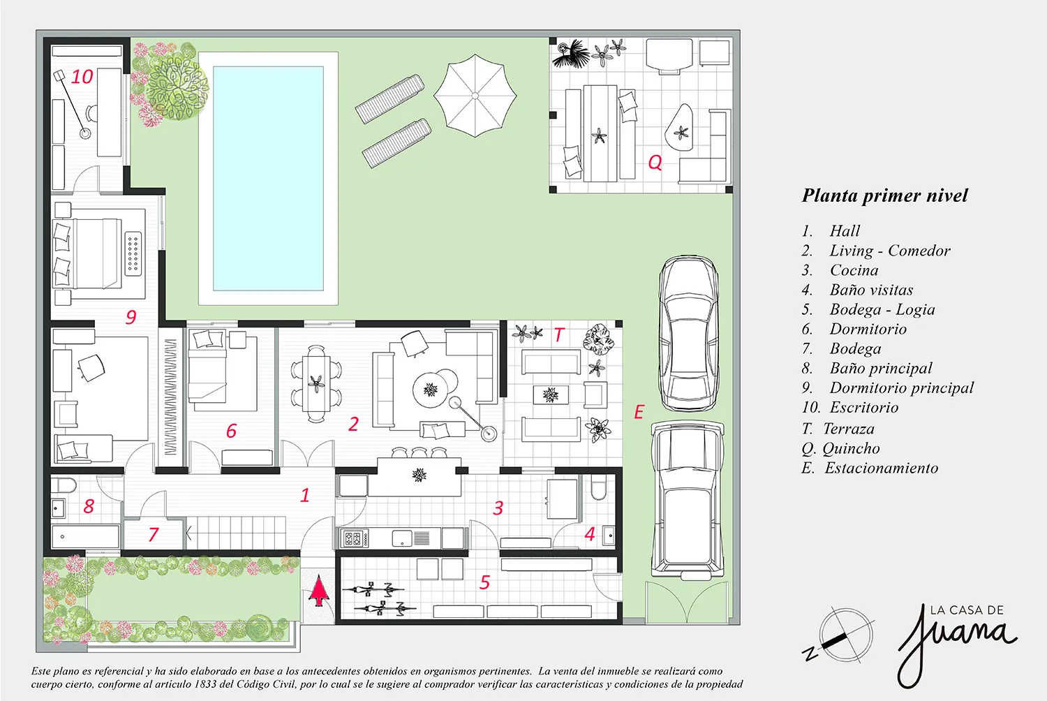 Casa Pasaje Juan Moya Morales