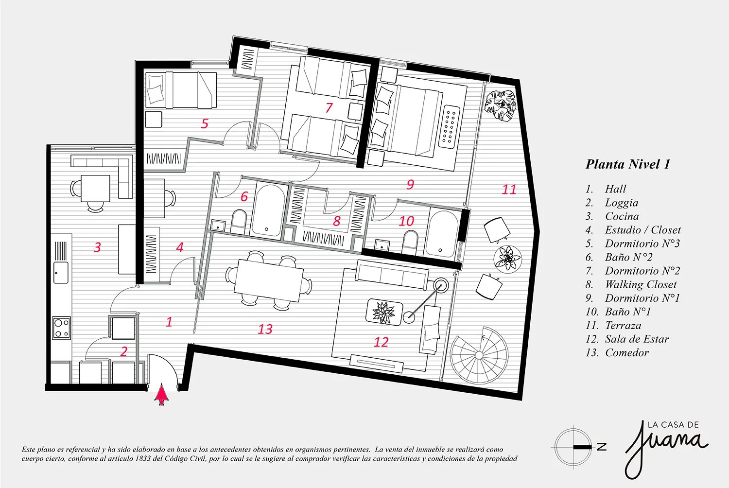 Piso Ricardo Lyon II